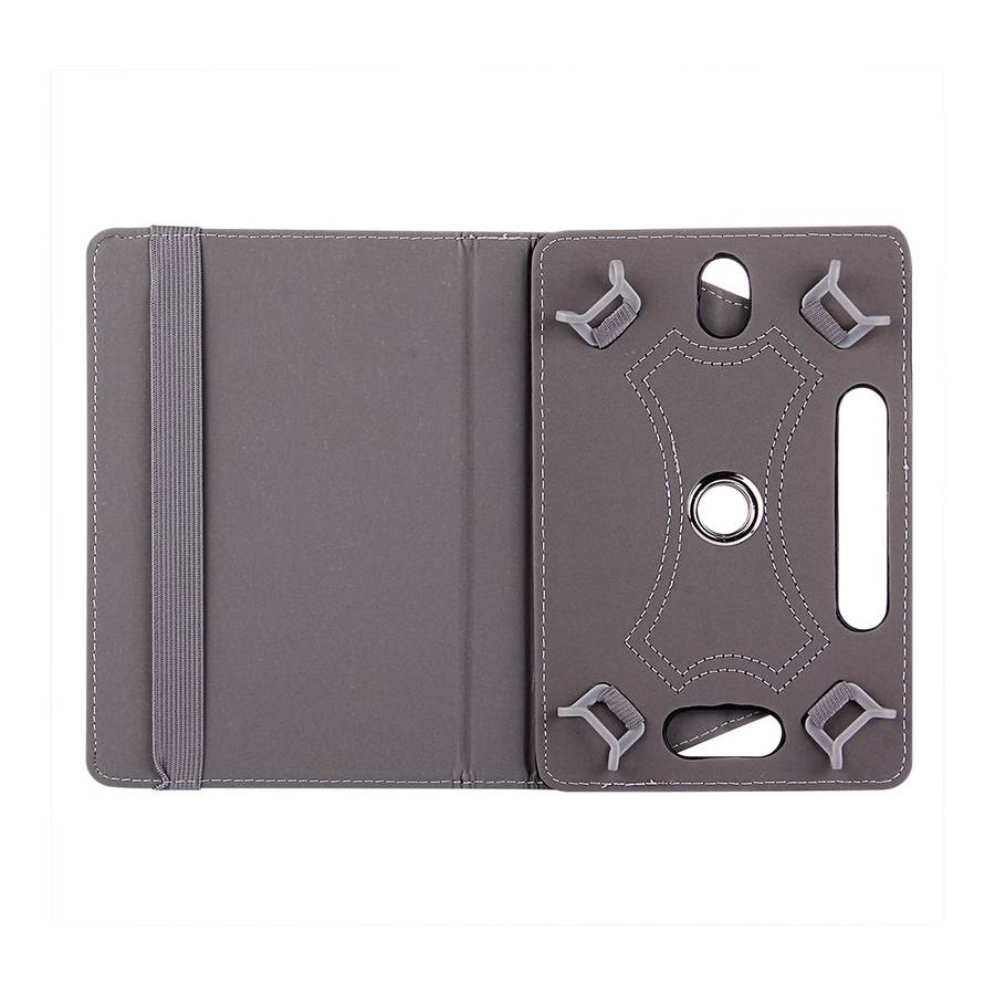 9 inch Tablets Leather Case Crazy Horse Texture 360 Degrees Rotation Protective Case S ... (Black)