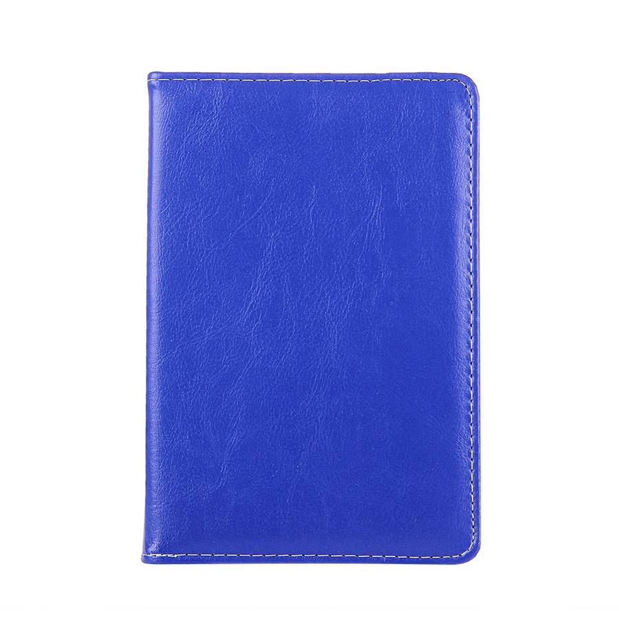 9 inch Tablets Leather Case Crazy Horse Texture 360 Degrees Rotation Protective Case Sh ... (Blue)
