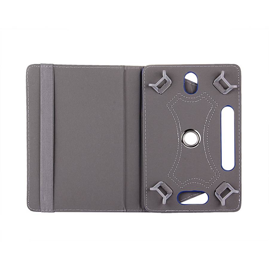 9 inch Tablets Leather Case Crazy Horse Texture 360 Degrees Rotation Protective Case Sh ... (Blue)