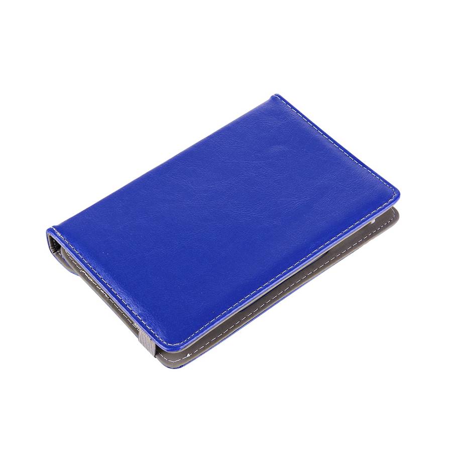 9 inch Tablets Leather Case Crazy Horse Texture 360 Degrees Rotation Protective Case Sh ... (Blue)