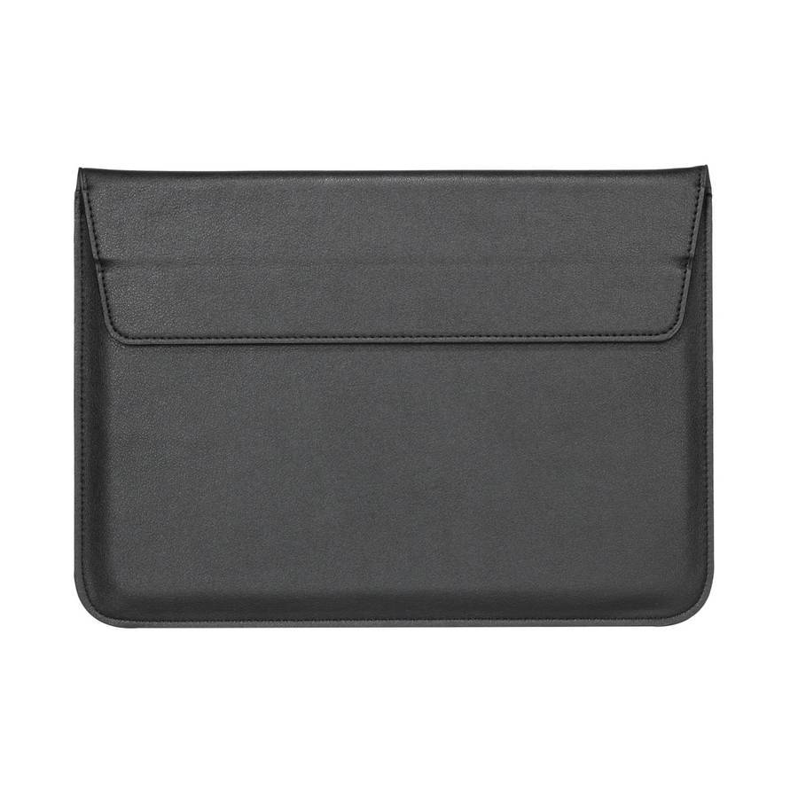 Universal Envelope Style PU Leather Case with Holder for Ultrathin Notebook Tablet PC ... (Black)