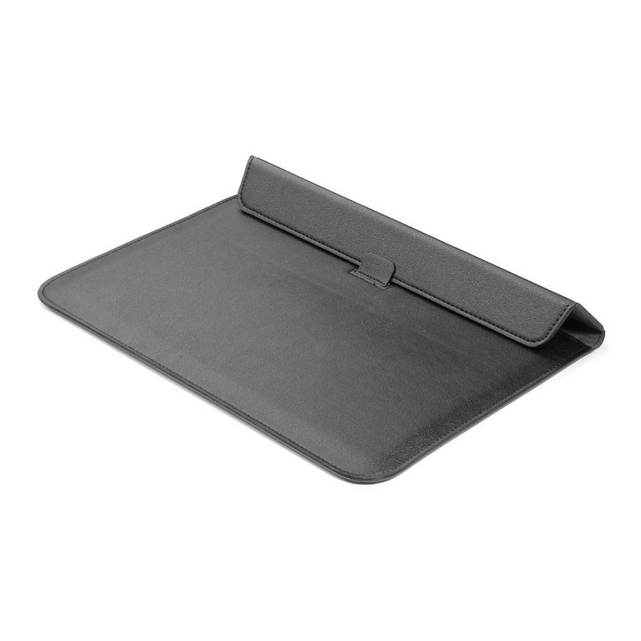 Universal Envelope Style PU Leather Case with Holder for Ultrathin Notebook Tablet PC ... (Black)