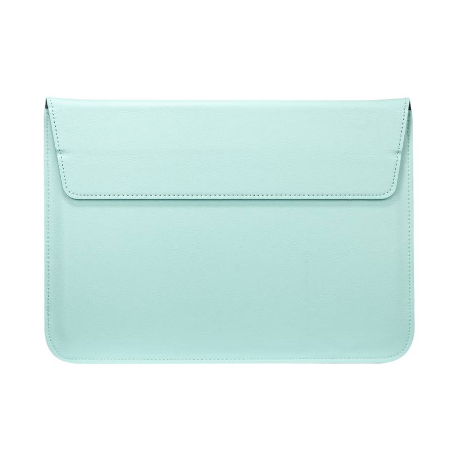 Universal Envelope Style PU Leather Case with Holder for Ultrathin Notebook Table ... (Mint Green)