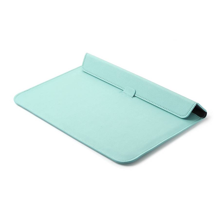Universal Envelope Style PU Leather Case with Holder for Ultrathin Notebook Table ... (Mint Green)