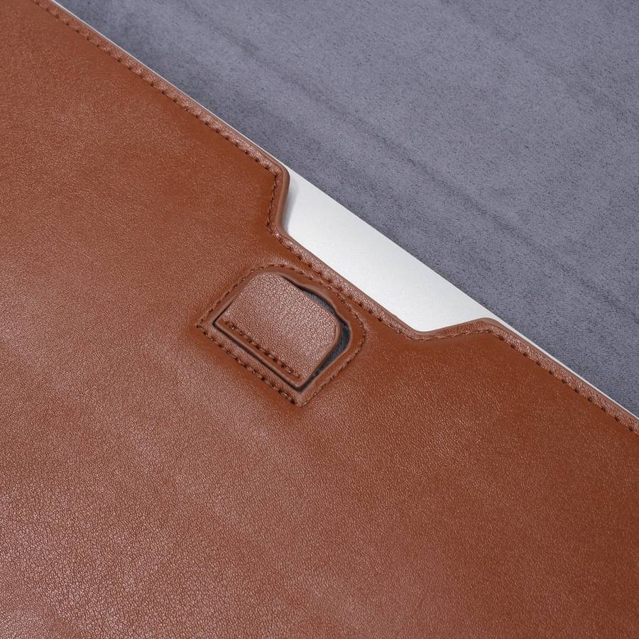 Universal Envelope Style PU Leather Case with Holder for Ultrathin Notebook Tablet PC ... (Brown)