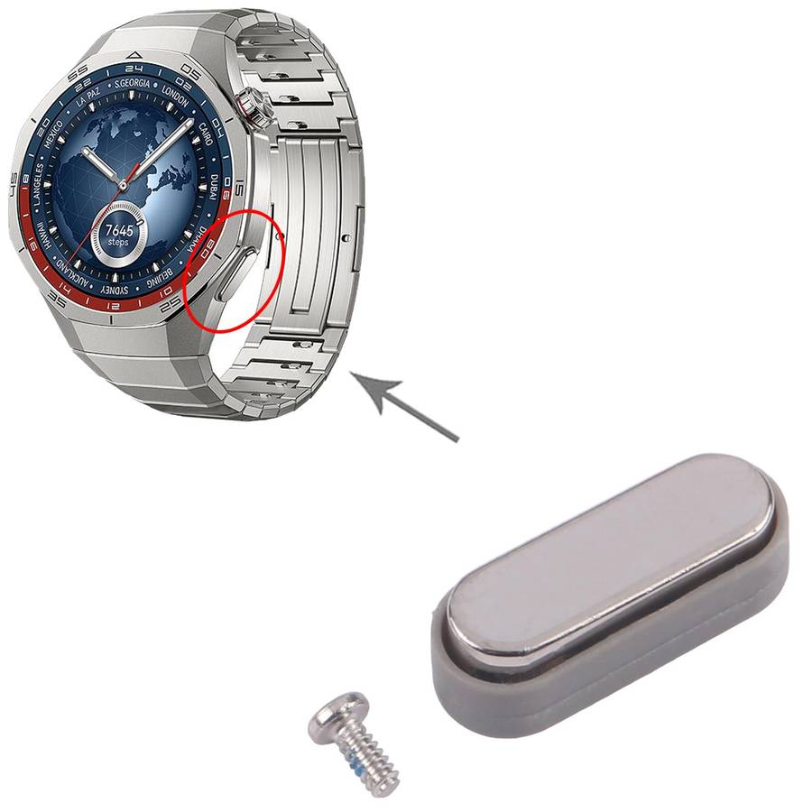 For Huawei Watch GT 5 Pro 46mm Original Watch Lower Side Button (Black)