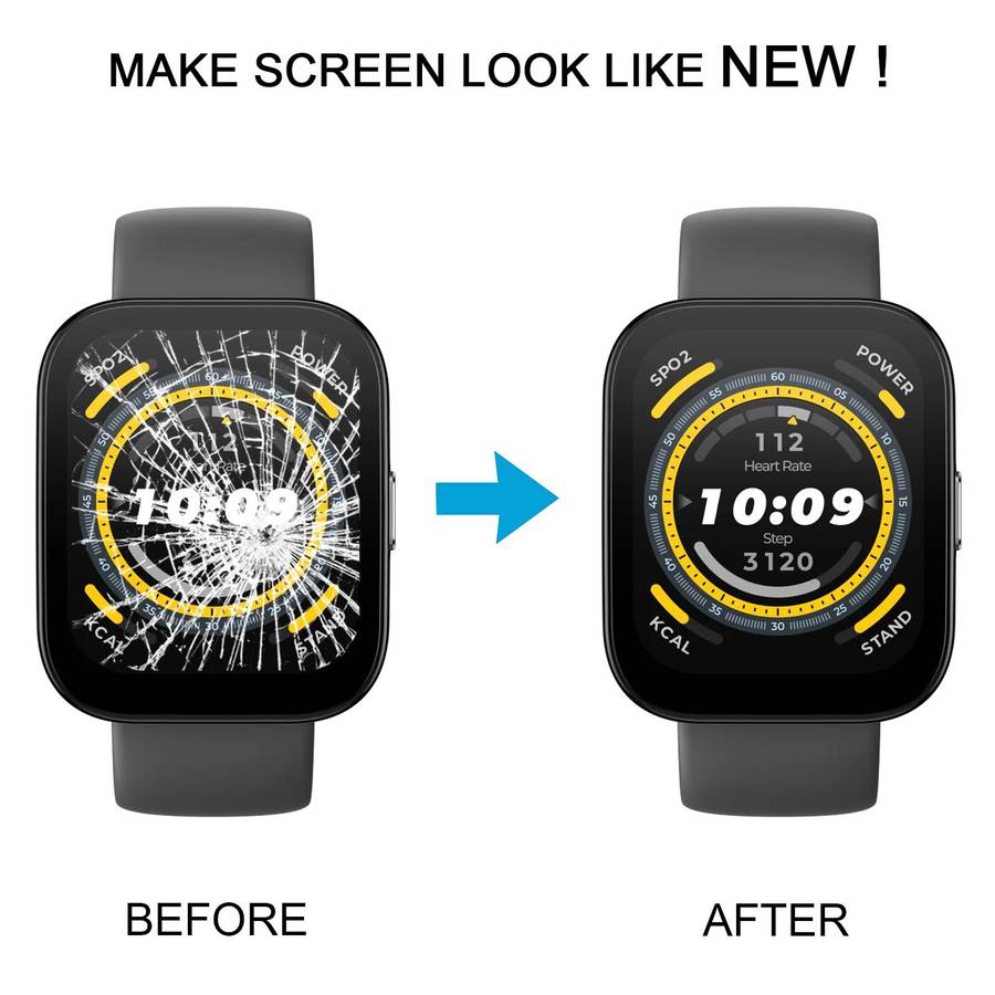 For Amazfit Bip 5 Original LCD Screen with Digitizer Full Assembly