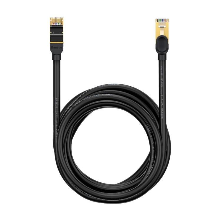 Baseus High Speed Seven Types RJ45 10 Gigabit Round Network Cable, Cable Length:15m