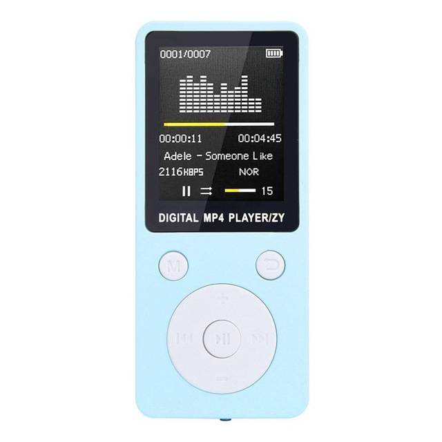 Portable MP4 Lossless Sound Music Player FM Recorder Walkman Player Mini Support Music, Radio, Recor