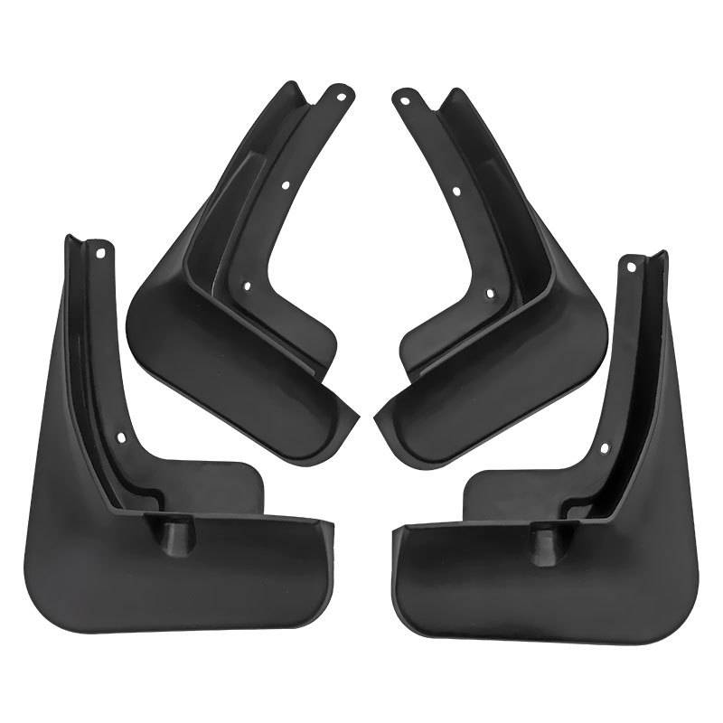 For Hyundai Santa Fe 2019-2021 4pcs/Set Car Auto Soft Plastic Splash Flaps Fender Guard