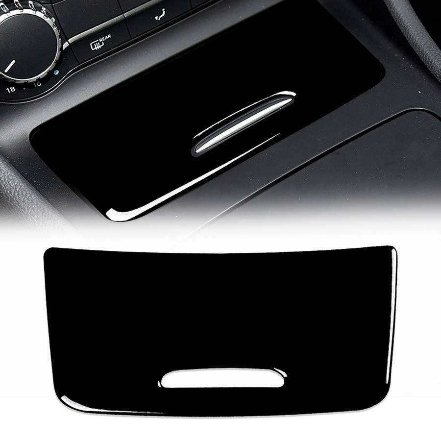 Car Central Storage Box Cover Decorative Sticker For Mercedes-Benz A-class 2013-2018 / CLA 2013-2017