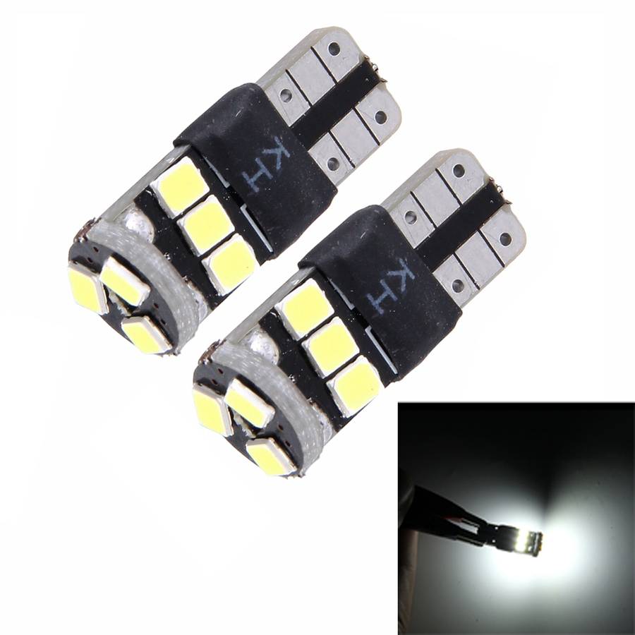 2 PCS T10 5W SMD 2835 9 LED Car Clearance Lights Lamp, DC 12V(Ice Blue Light)
