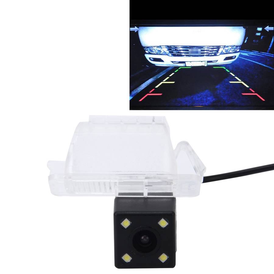 656492 Effective Pixel NTSC 60HZ CMOS II Waterproof Car Rear View Camera With 4 LED Lamps fo