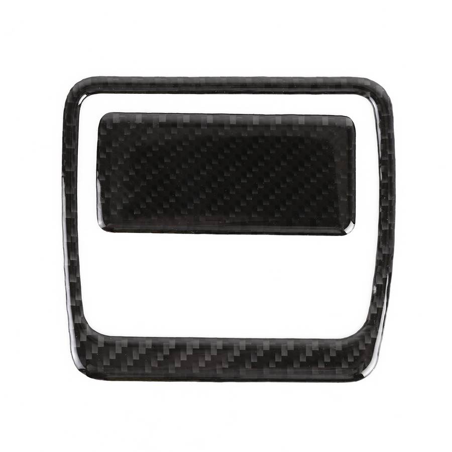 2 in 1 Car Carbon Fiber Front Passenger Seat Storage Box Switch Decorative Sticker for Buick Regal 2
