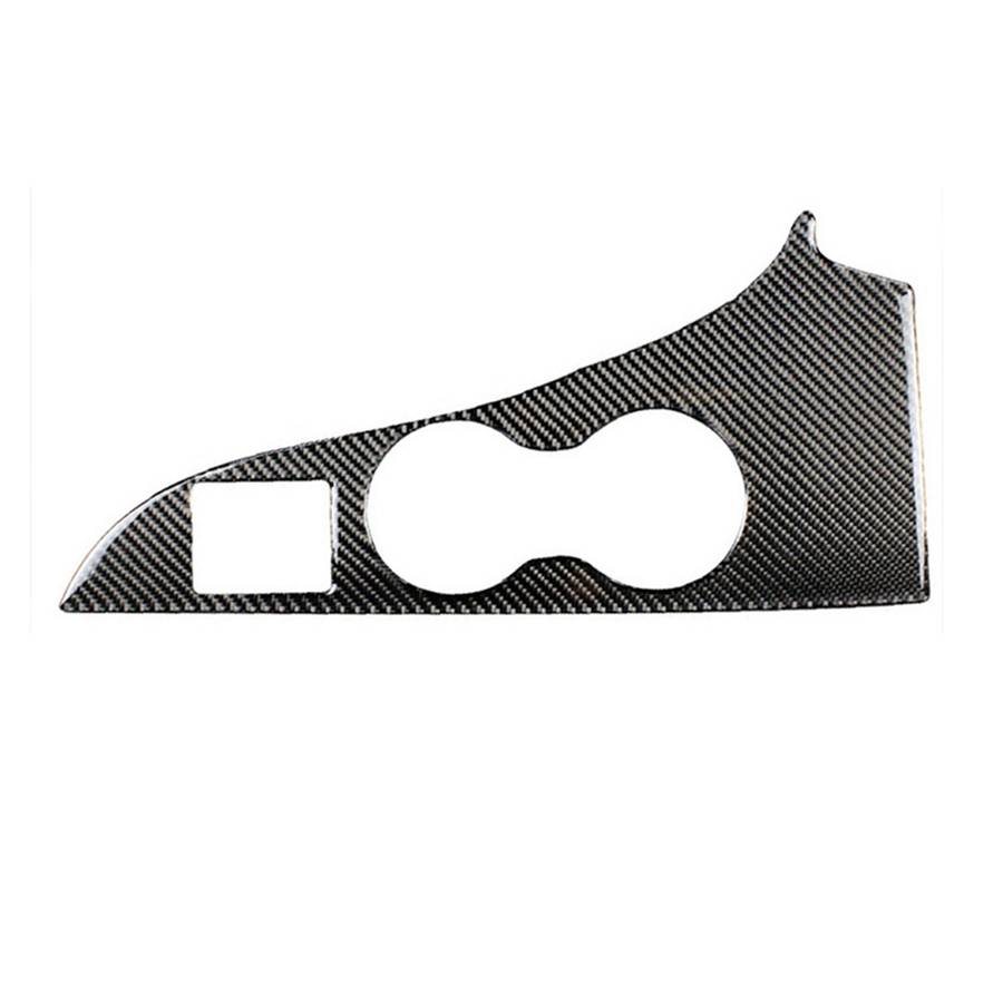 Car Carbon Fiber Water Cup Holder Panel Decorative Sticker for Lexus RX300 / 270 / 200T / 450h 2016-