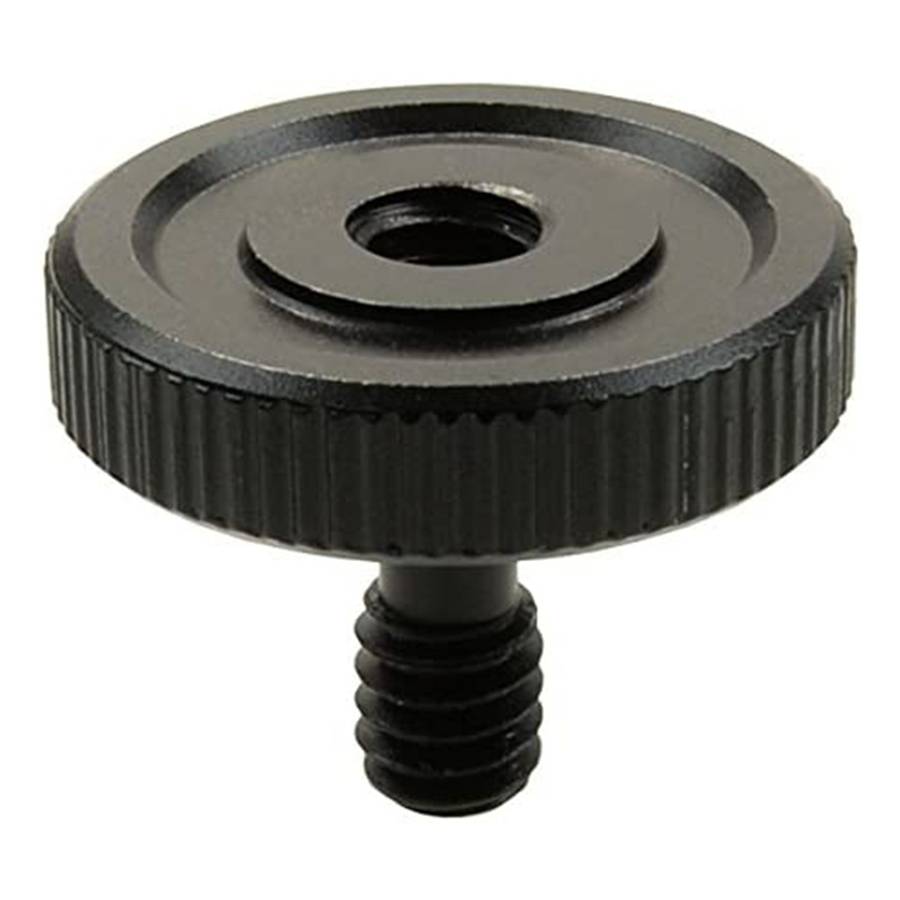 1/4 inch Male to Female Screw Adapter for Fixing Light / Stand (Black)