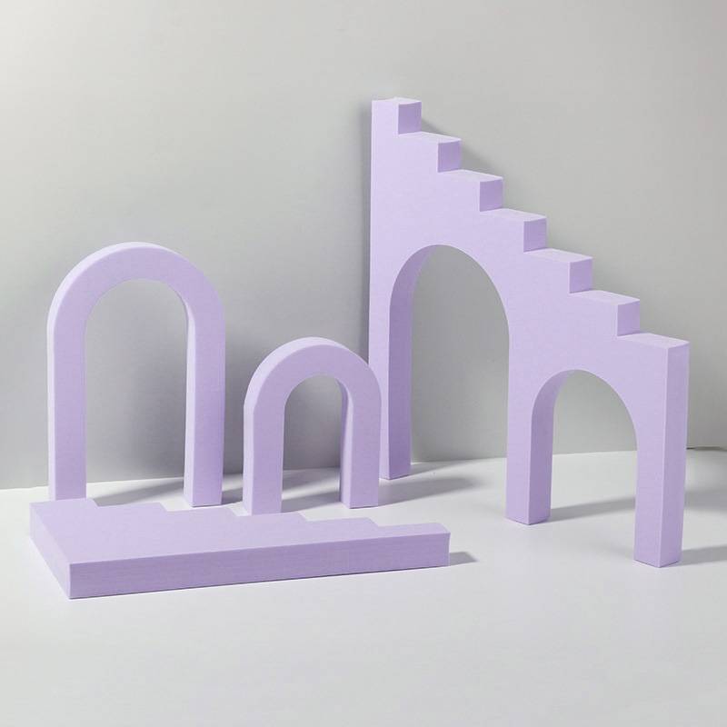 Ladder Combo Kits Geometric Cube Solid Color Photography Photo Background Table Shooting Foam P