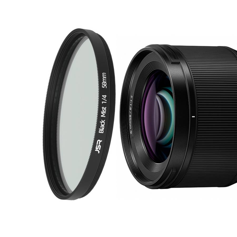 JSR Black Mist Filter Camera Lens Filter, Size:58mm(1/4 Filter)