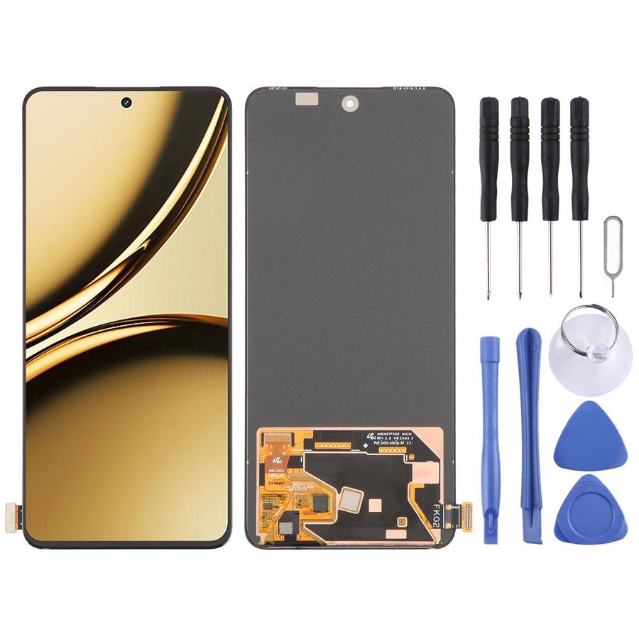 For Realme Narzo 70 Pro 5G RMX3868 Original AMOLED LCD Screen with Digitizer Full Assembly
