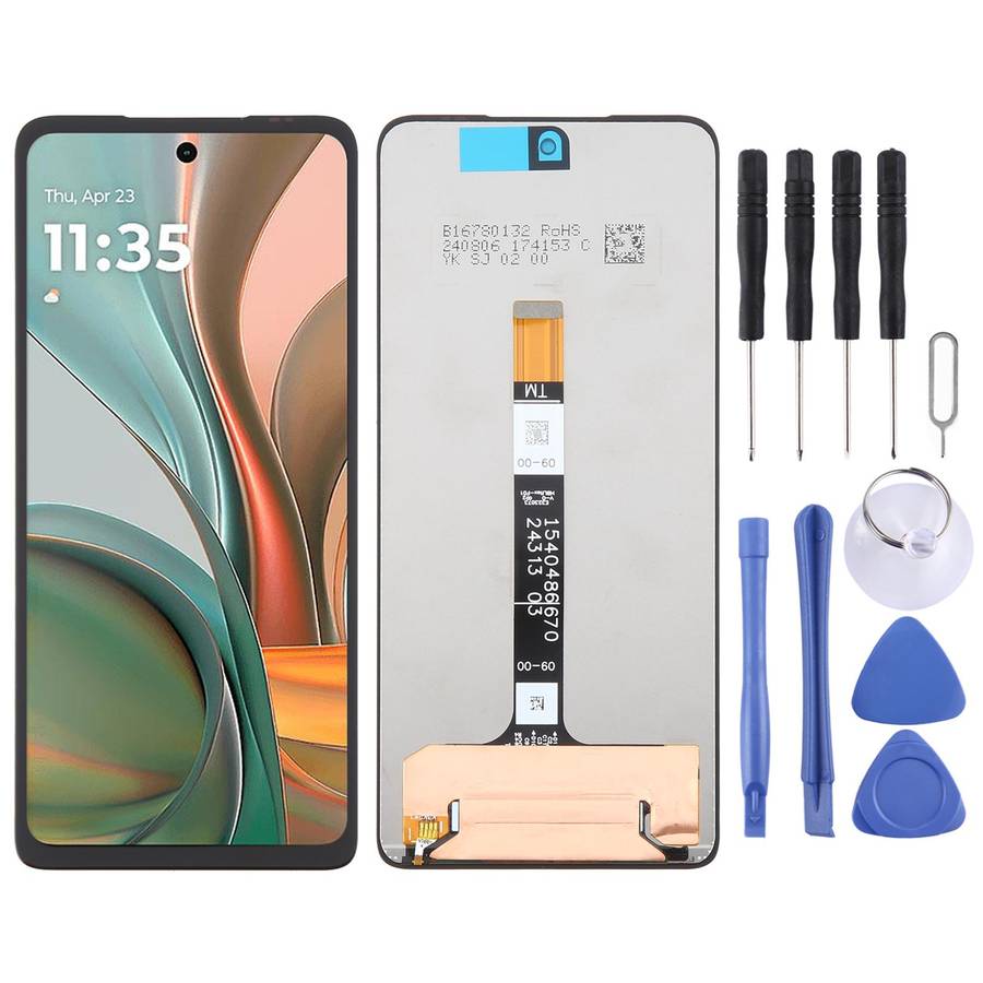For Motorola Moto G75 XT2437-2 OEM LCD Screen with Digitizer Full Assembly