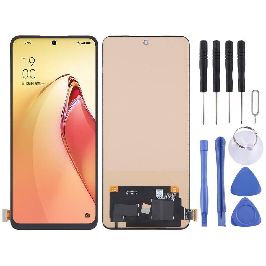 For OPPO Reno8 Pro+ 5G/Reno8 Pro Global TFT Material OEM LCD Screen with Digitizer Full Assembly