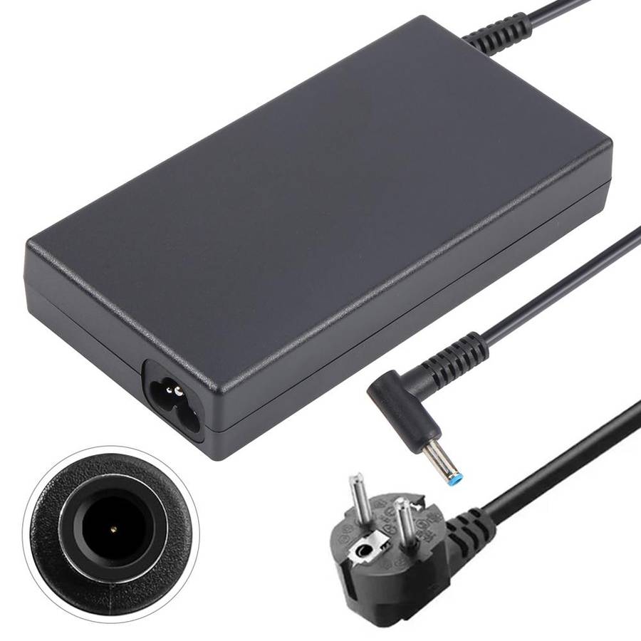 120W 19.5V 6.15A Laptop Notebook Power Adapter For HP 4.5 x 3.0mm, Plug:EU Plug