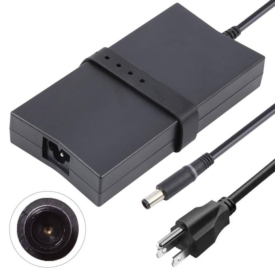 130W 19.5V 6.7A Laptop Notebook Power Adapter For Dell 7.4 x 5.0mm, Plug:US Plug