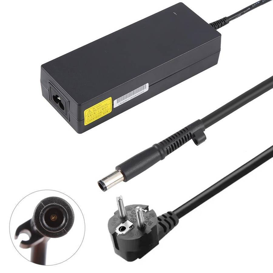 120W 19.5V 6.15A Laptop Notebook Power Adapter For HP 7.4 x 5.0mm, Plug:EU Plug