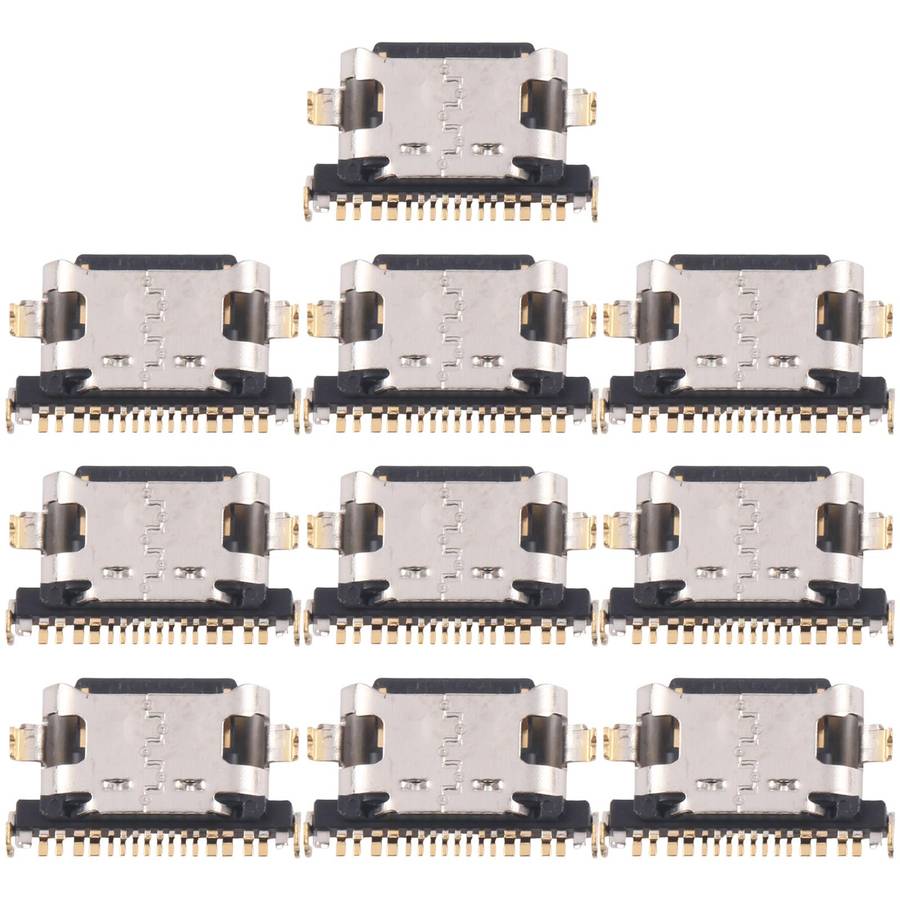 For vivo S17 Pro V2284A 10pcs Original Charging Port Connector