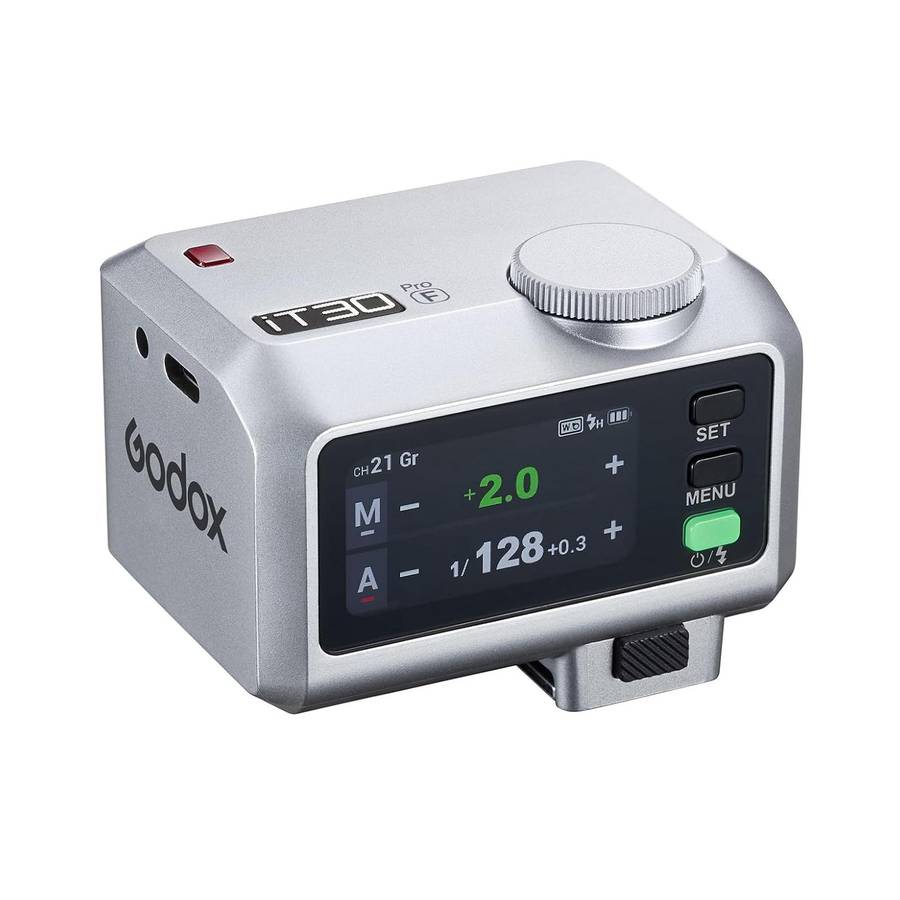 Godox iT30 Pro TTL Mini iFlash Camera Flash Light, Model:iT30 Pro F For FUJIFILM(Black)