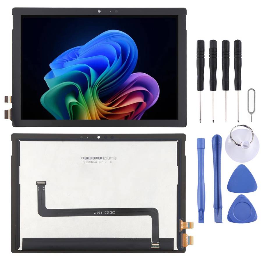 For Microsoft Surface Pro 5 1796 OEM LCD Screen Digitizer Full Assembly with LCD Flex Cable