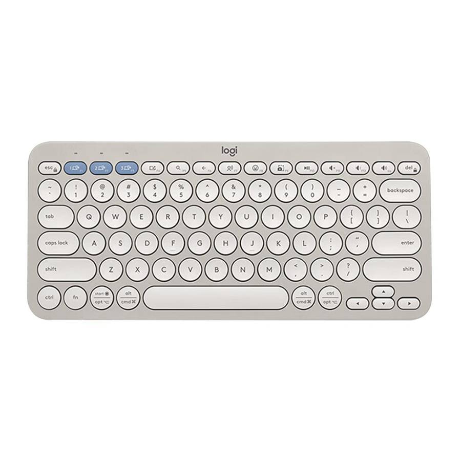 Logitech K390 Ultra-thin Portable Wireless Bluetooth Keyboard(Black)