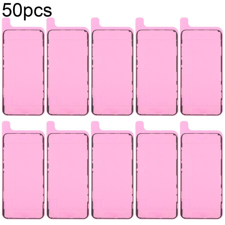 For iPhone 11 Pro Max 50pcs OEM LCD Frame Bezel Waterproof Adhesive Gasket, Airtightness Test Compat