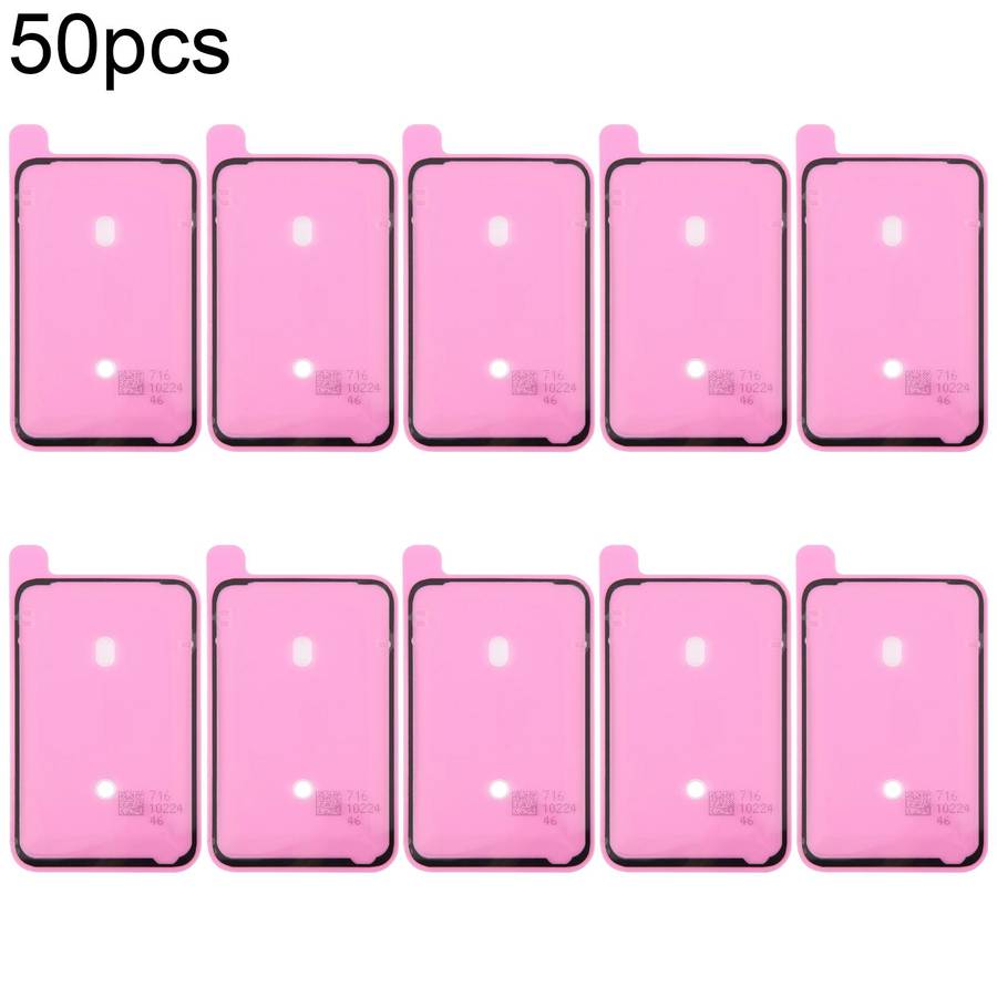 For iPhone 17 Pro Max 50pcs OEM Back Housing Cover Adhesive, Airtightness Test Compatible