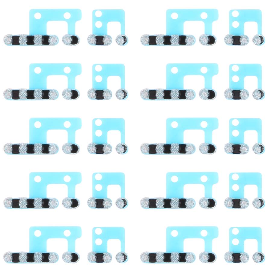 10 PCS Speaker Dustproof Mesh for iPhone 12 Pro (Black)