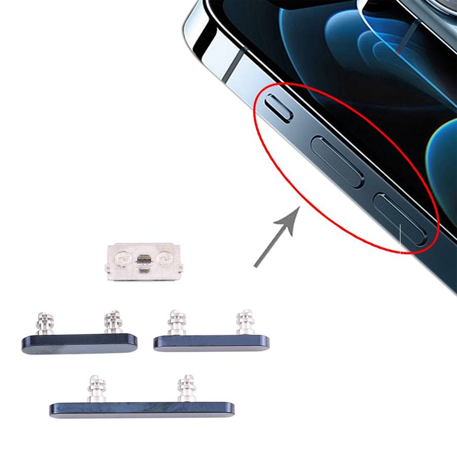 Power Button and Volume Control Button for iPhone 12 Pro Max(Graphite)