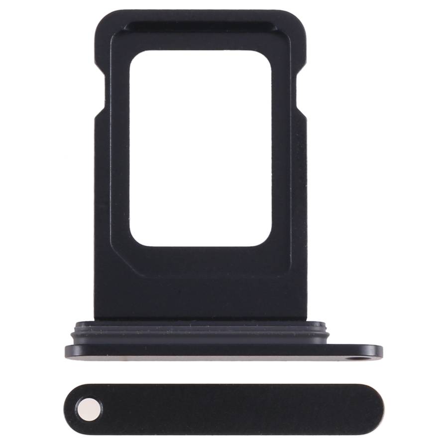 For iPhone 15 Pro SIM Card Tray (Black)