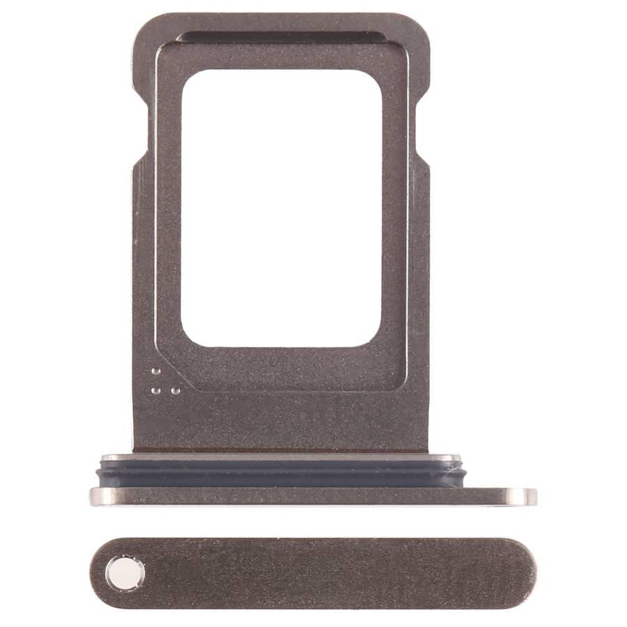 For iPhone 15 Pro Max SIM Card Tray (Black)