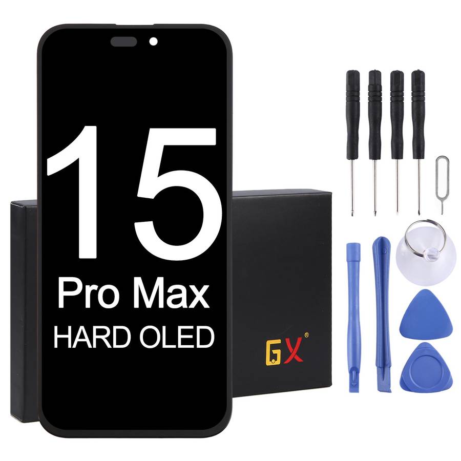 GX Hard OLED Screen For iPhone 15 Pro Max