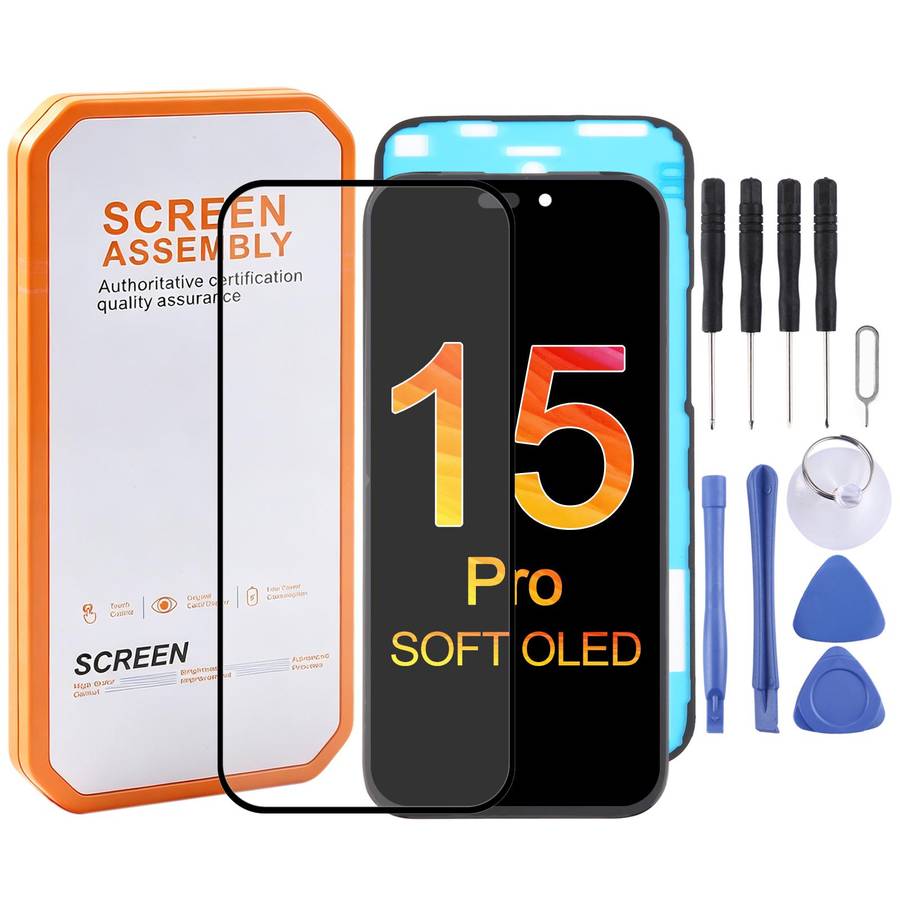 HXL Soft OLED Screen For iPhone 15 Pro