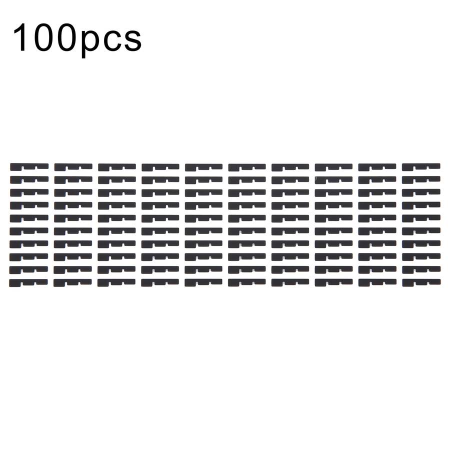 For iPhone 15 Pro 100pcs/set LCD Side Black Adhesive Sticker(03)