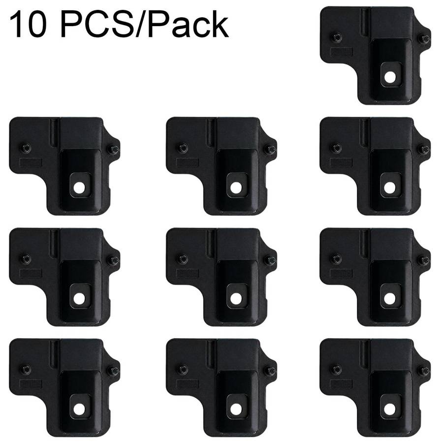 For iPhone 17 Pro / 17 Pro Max 10 PCS/Pack Flash Dust Mesh (Black)