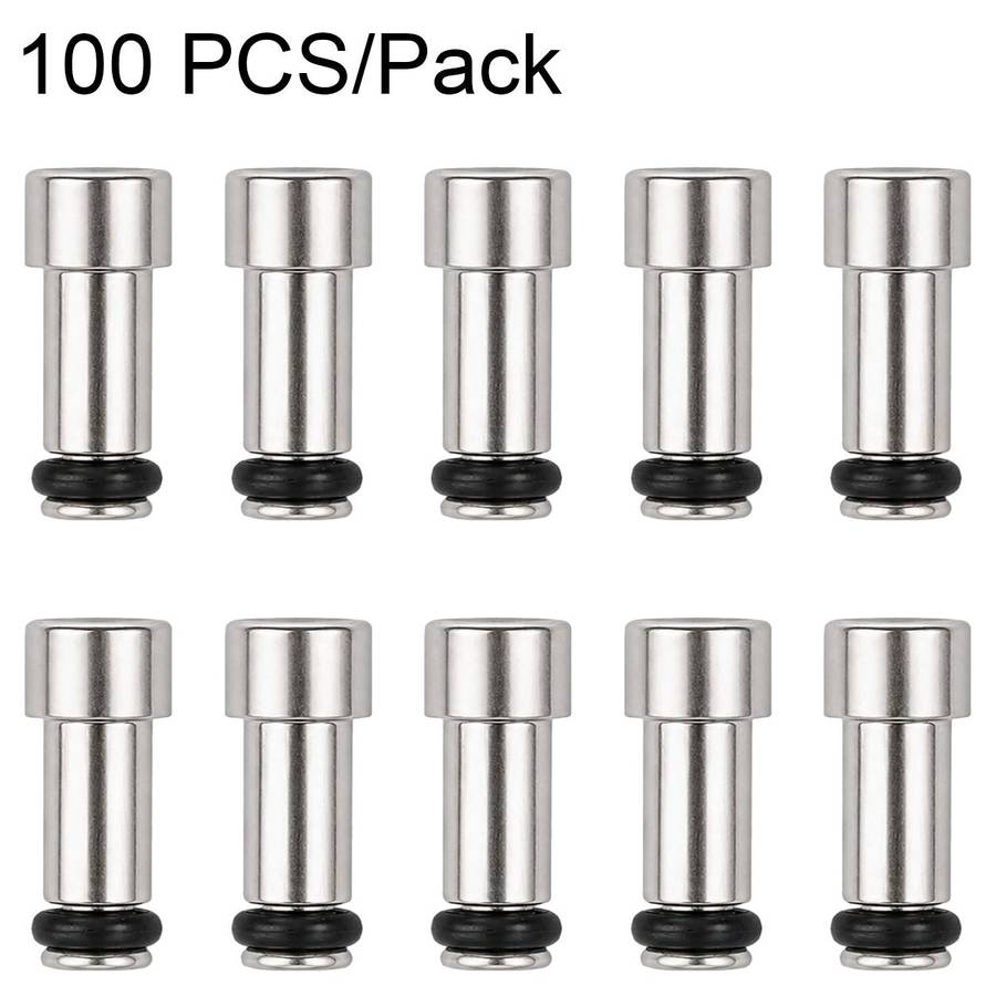 For iPhone 12-17 Pro Max 100 PCS/Pack SIM Card Slot Spring (Black)