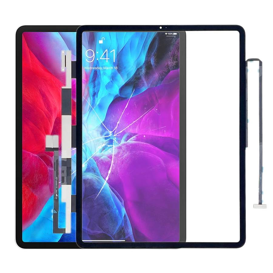 Touch Panel for iPad Pro 12.9 inch (2020) A2069 A2229 A2232 A2233(Black)