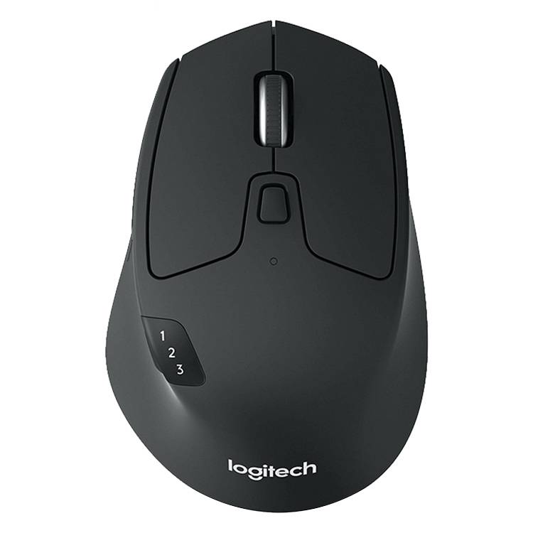Logitech M720 1000DPI 2.4GHz Wireless Bluetooth Multimode Mouse (Black)