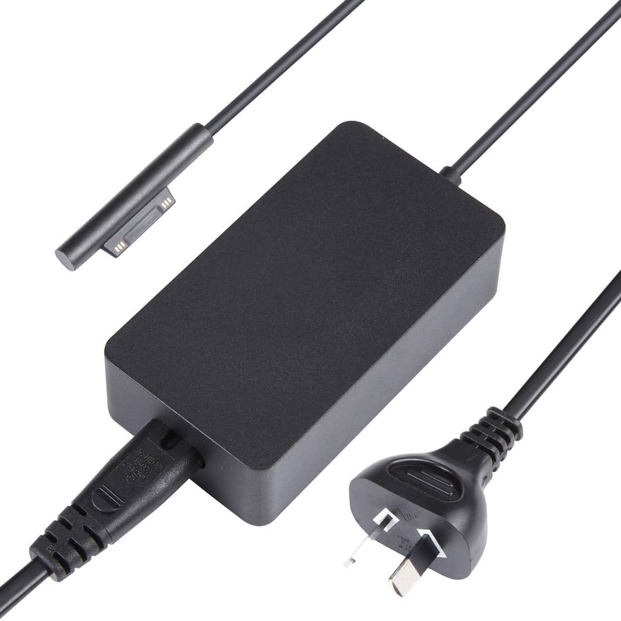 For Microsoft Surface Pro 7 / 7 Plus / 8 / 9 / X & Laptop 3 / 4 / 5 65W Laptop Power Adapter, Plug