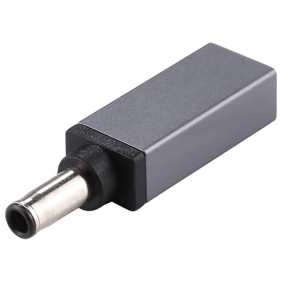 PD 18.5V-20V 5.5x1.0mm Male Adapter Connector(Black)