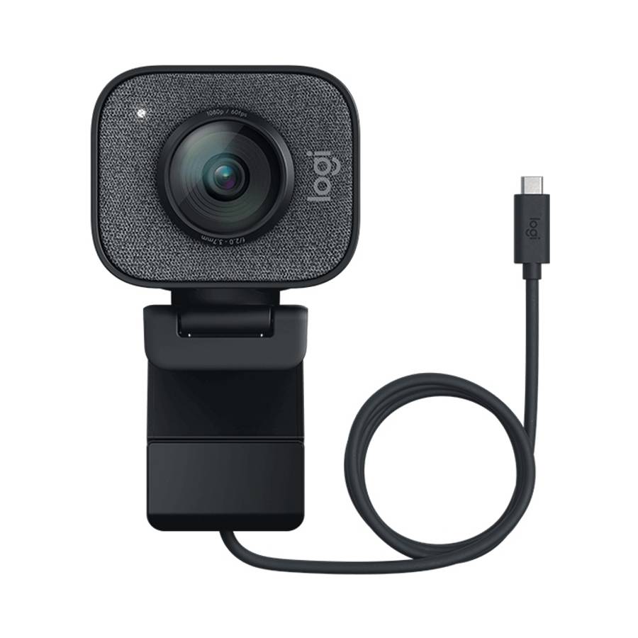 Logitech StreamCam Full HD 1080P / 60fps Auto Focus USB-C / Type-C Port Live Broadcast Gaming Webcam
