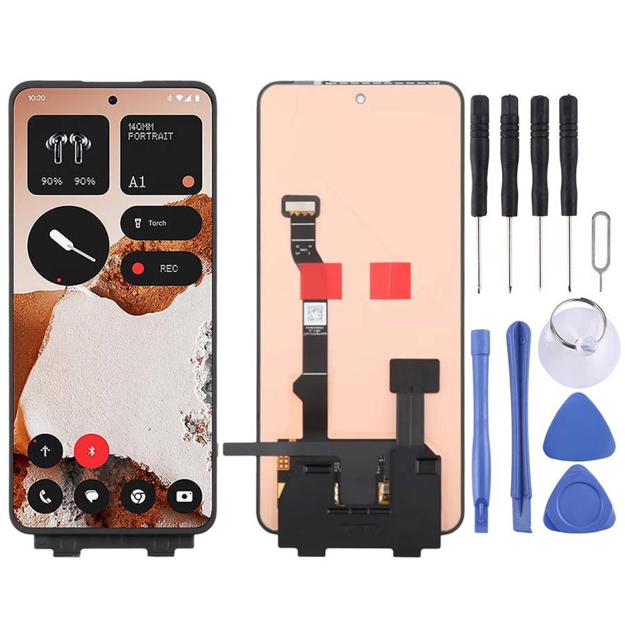 For Nothing CMF Phone 2 Pro LCD Screen with Digitizer Full Assembly (Black)