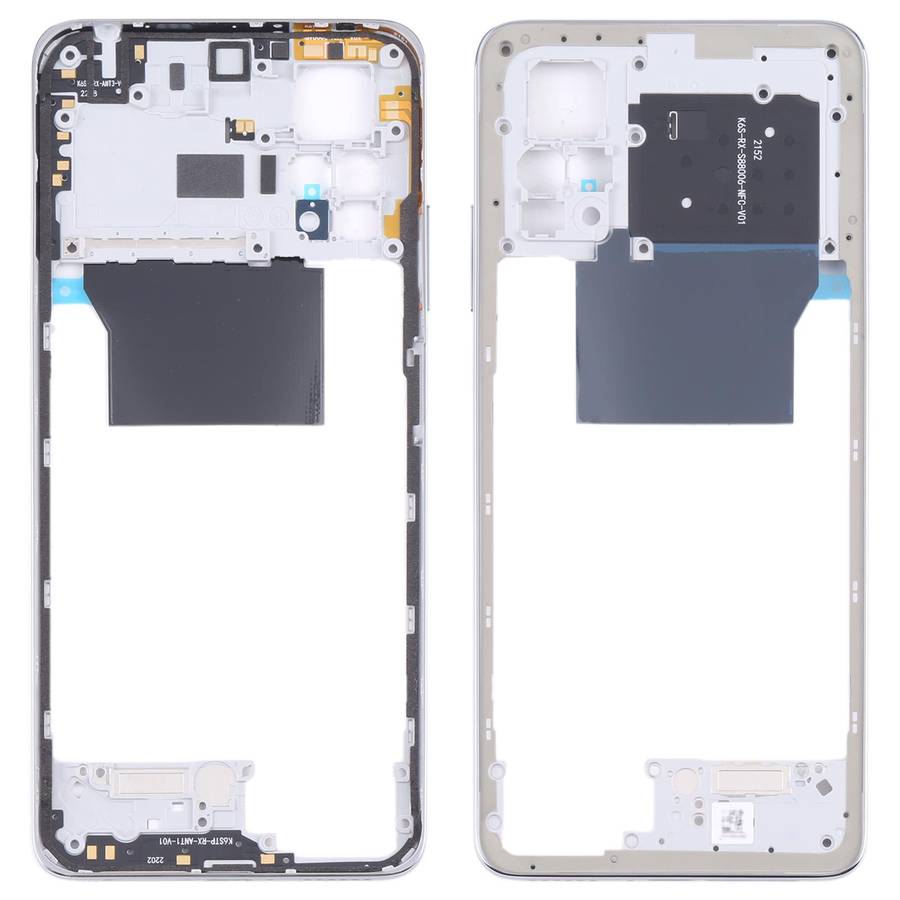 For Xiaomi Redmi Note 11 Pro 4G Middle Frame Bezel Plate (Black)